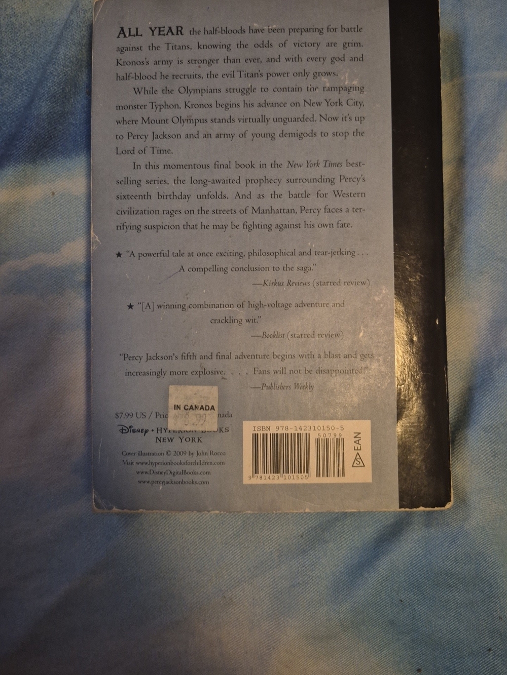 Percy Jackson Book Paperback - Picture 2 of 2